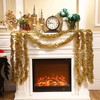 Sumind 6 Pieces Christmas Tinsel 39.4 Feet Metallic Garland Glittering