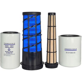 EZROAD Air Fuel Oil Filter Kit 30-00471-20 30-01090-05 30-00463-00 Compatible with Carrier Reefer X4 7300 7500, Vector 8500 6600 8100 6500 6600MT, X2 1800 2100 2100A 2100R 2500A 2500R, Ultra XL XTC XT