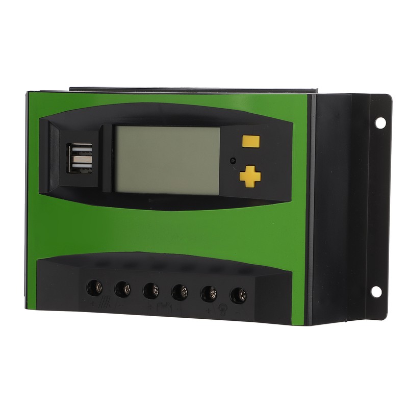 Solar Charge Controller LCD Display Timing Intelligent Automatic Solar Panel