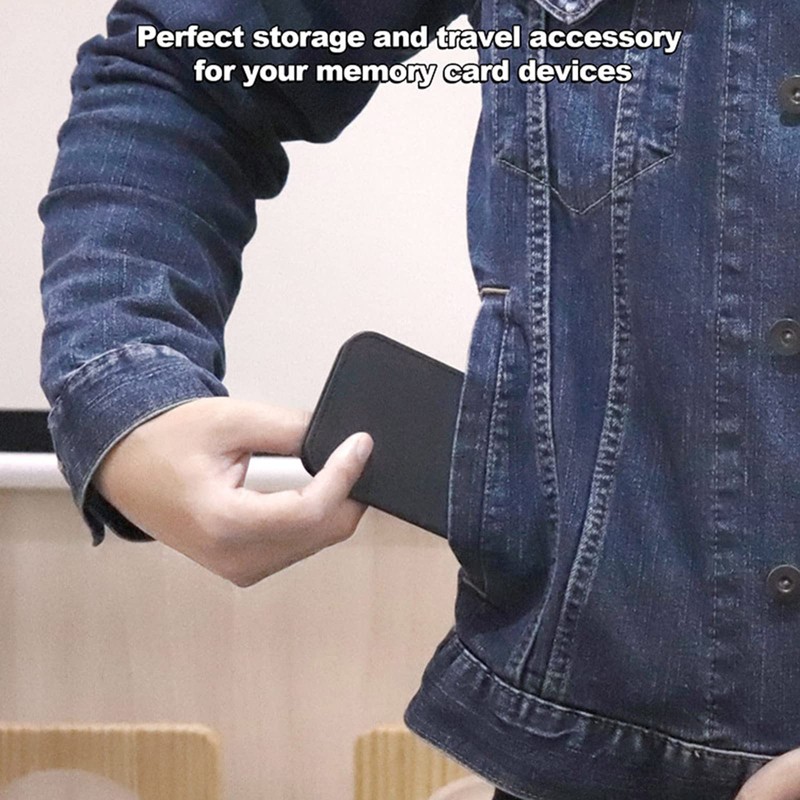 HUAYUWA Memory Cards Carrying Case Holder Compatible with Steam Deck