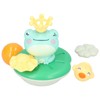 Electric Water Spray Toy Frog Bathtub Floating Water Sprinkler Shower