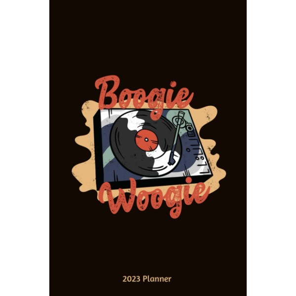 2023 Planner: Monthly And Weekly Planner 2023 with Retro Boogie