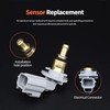 HiSport Engine Coolant Temperature Sensor - Compatible with Ford Mercury