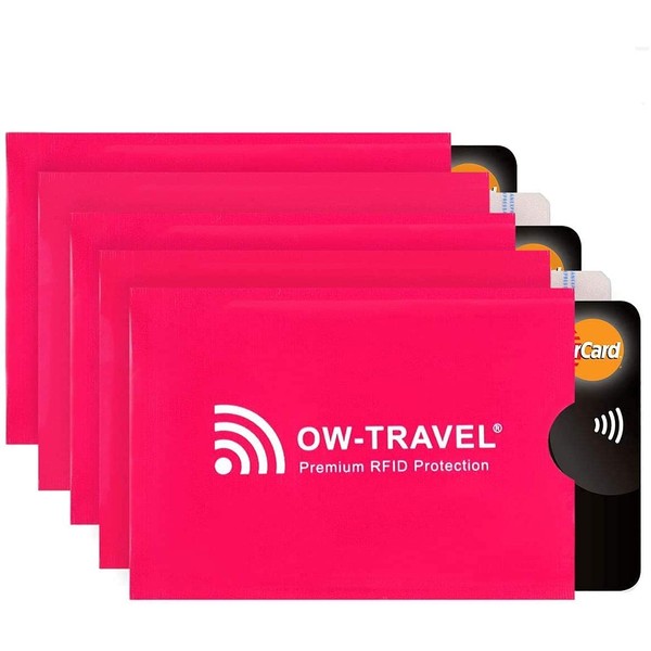 TÜV-Tested RFID Protective Case for Credit Cards -100% Protection, NFC
