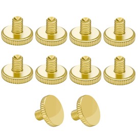 10PCS A0141229 Brass Lyre Holder Screws for Yamaha Saxophone Trumpet Cornet Alto Tuba, Replace for A0141220 Finger Ring Holder Screws