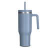 Hydrapeak Voyager 40 oz Tumbler With Handle and Straw Lid, Tumbler, 40 Oz Tumbler Handle, Tumbler Lid Straw, Tumblers, 40oz Tumbler With Handle (Modern Blue)