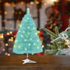 Mini Christmas Tree, 24"/60cm Small Tabletop Artificial Pine Xmas Tree