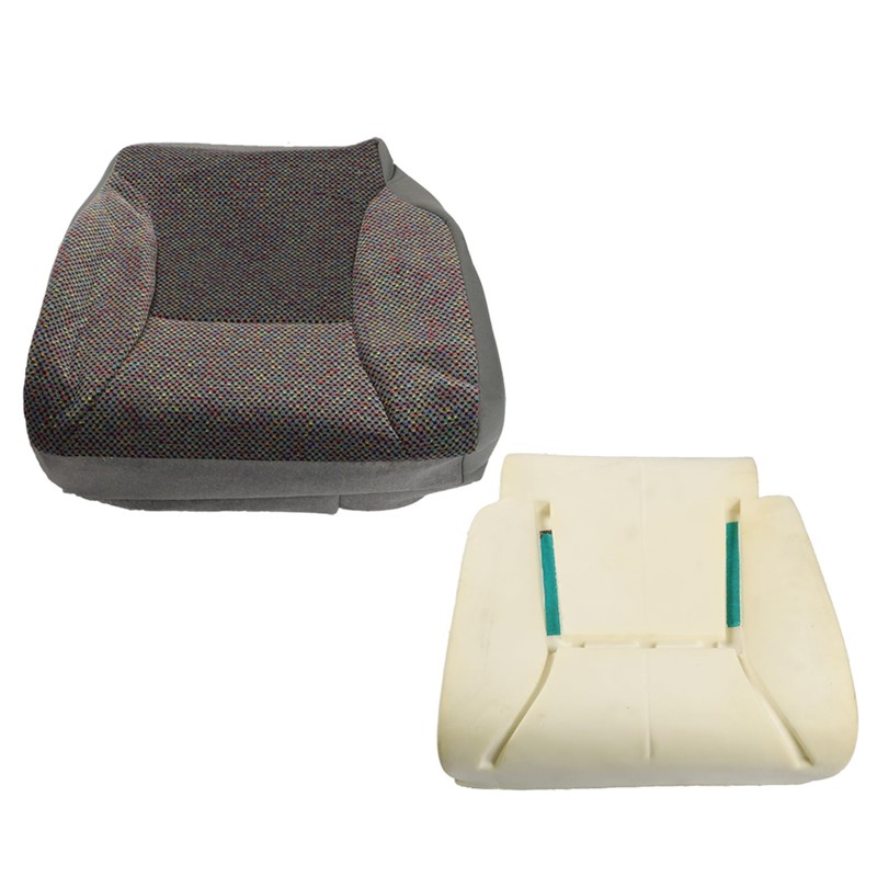 labwork Front Driver Bottom Cloth Seat Cover and Sponge Cushion