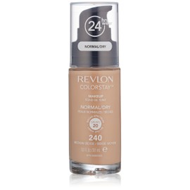 Revlon Color Stay Makeup for Normal/Dry Skin, Medium Beige, 1 Fluid Ounce