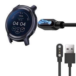 Compatible with Moto Watch 120 Charger, Lamshaw Magnetic Replacement Charger Compatible with Moto Watch 120, 100, 70 (Black)