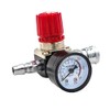 3 Way Air Compressor 1/4" Pressure Regulator Gauge 140PSI Control