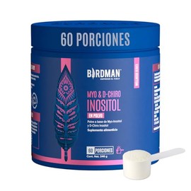 Birdman Myo & D-Chiro Inositol 4100 mg en Polvo | Alta Concentración en Proporción 40:1 | Fórmula Limpia Sin Aditivos | Suplemento Alimenticio de Alta Calidad | 60 Porciones | 246 g