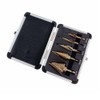 Step Drill Bits, 5PCS HSS Titanium Step Drill Bit Set,