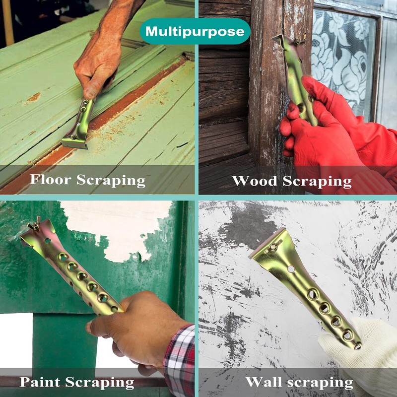 TJATSE Premium Paint Scraper Heavy Duty 2" Carbide Blade General-purpose