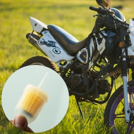 12pcs Fuel Filter Gas Inline Fuel Filter Universal Fuel Filter for Motorcycle Scooter Moped Generator