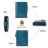 SENDEFN Women's Small Purse Women's Genuine Leather with 14 Card