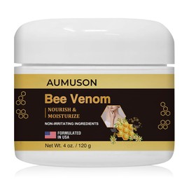 AUMUSON Bee Venom Cream,Natural bee venom cream delicate and gentle for all skin types-4OZ