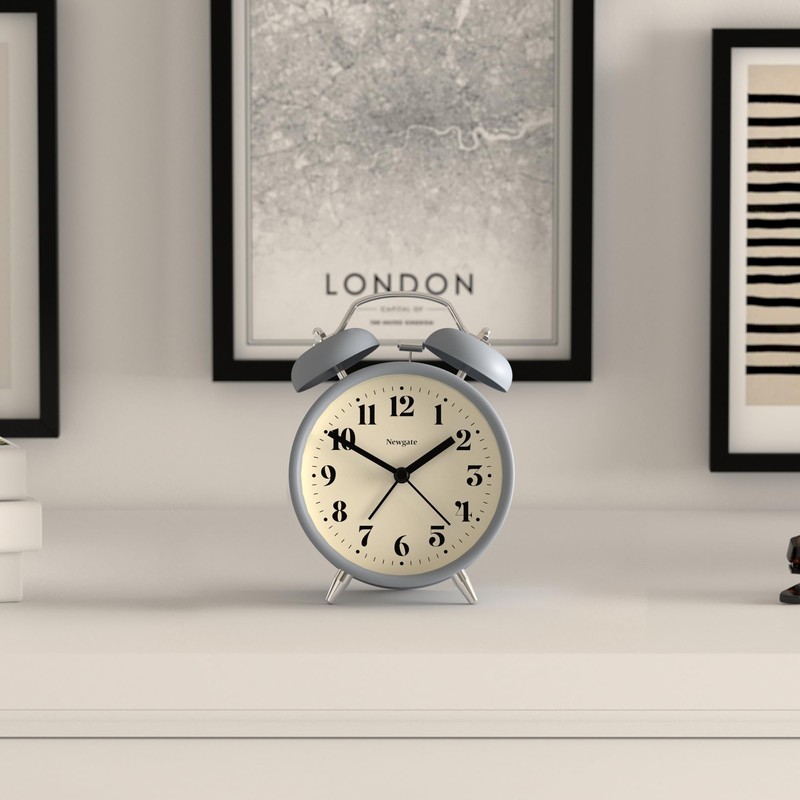 NEWGATE ® Theatre Alarm - Small Modern Contemporary Alarm Clock