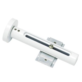 Gardinia Wall Bracket 3-8, Metal, White, 19 x 10 x 0.02 cm