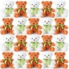 HyDren 24 Pcs Bear Bulk Plush Stuffed Animals 10 Inch