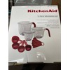 KitchenAid 12 Piece Measuring Set Cups Spoons Set Red and