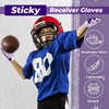 HLDD HANDLANDY Youth Football Gloves for Boys Girls, High Grip