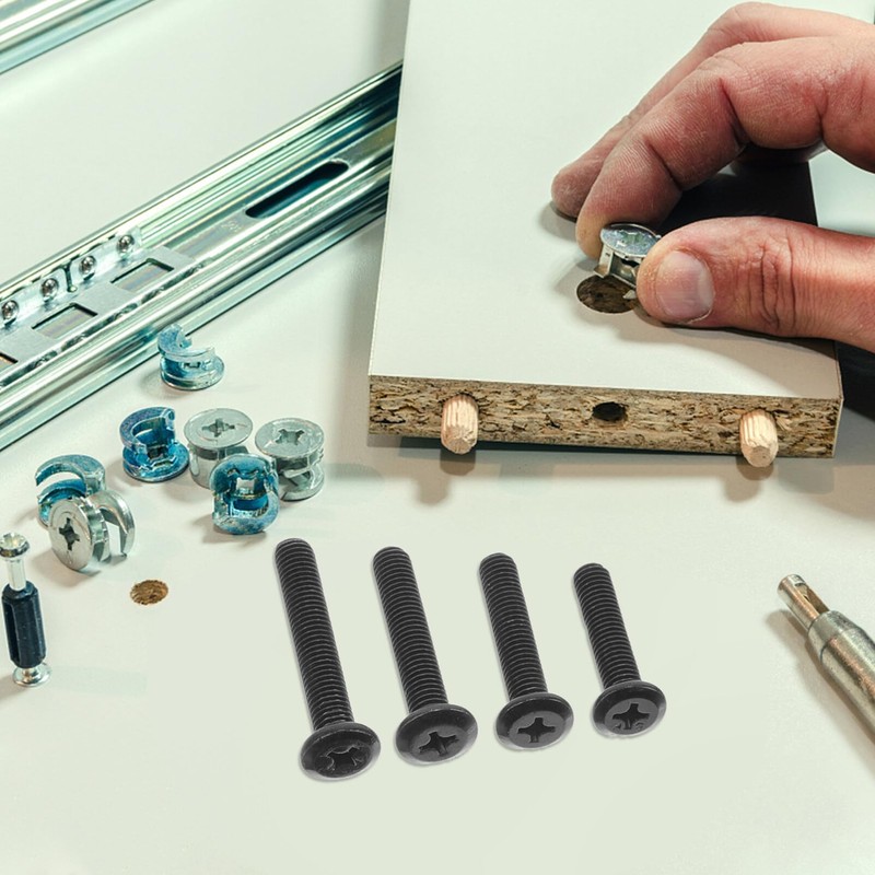 TOVINANNA 1set Heavy Duty Tv Mount Screws for Easy Installation