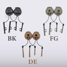 FMATAL GEAR Tactical Headset ARC Rail Adapter | Airsoft | Hunting | Shooting (FG)