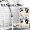 VIPMOON 2 Pack Faucet Aerators Extender, 360 ° Rotatable Anti-Splash