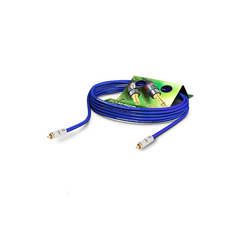 SommerCable SC-Vector 0.8/3.7 S/PDIF 75 Ohms, RCA HI-CM12 / RCA