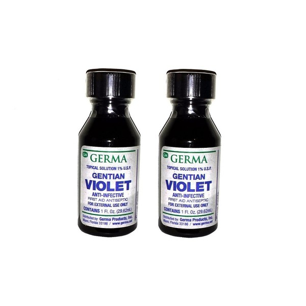 Gentian Violet First Aid Antiseptic Antibacterial Abrasions Violeta Genciana (2)