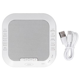 White Noise Machine 28 Sounds Portable Night Light Music Timing Control Baby Sound Machine for Sleeping