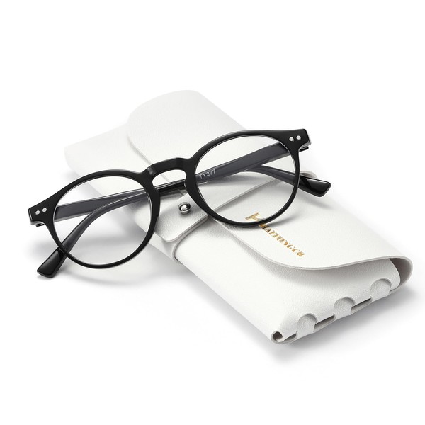 HATONGCR Square Frame Blue Light Blocking Reading Glasses for Women