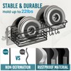TAILI Shower Caddy Suction Cup with Hooks and Soap holder,