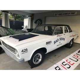 Glory Years Decals - “Bad News” Super Stock 65 Plymouth. Decal skill required.