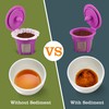 Irmidi 4 Pack Reusable K Cup Coffee Pods with100 Count