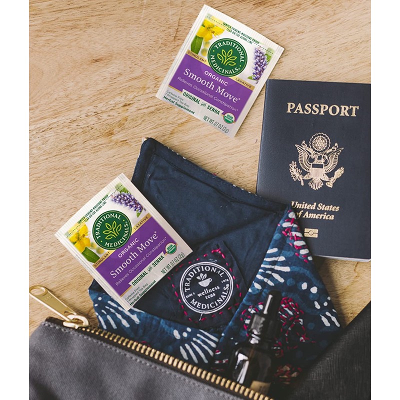 Traditional Medicinals Smooth Move Laxative Tea Bags, 16 Count