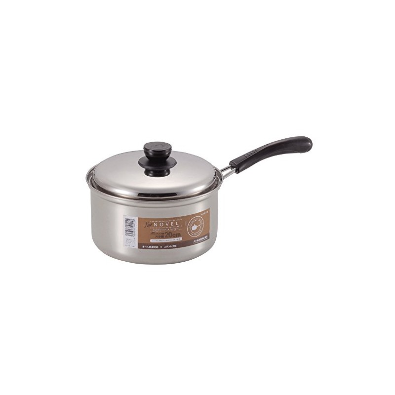 Pearl Metal New Novel HB-3623 Single Handle Pot, 7.9 inches