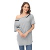 HIBOCT Post Shoulder Surgery Shirts for Men After Rotator Cuff
