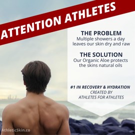 Premium Aloe Face & Body Cleanser | Plant Based Gentle Facial Wash for Oily, Sensitive or Combination Skin | Made with Natural and Organic Ingredients