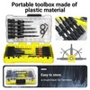 18 PCS Countersink Drill Bit Set, HSS Tapered Drill Bits