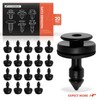 A-Premium 20PCS Nylon Trim Panel Retainer Clips with Sealer Compatible