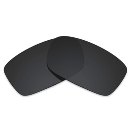 Alphax Stealth Black Polarized Replacement Lenses for Oakley Crankcase OO9165