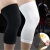 얇은 무릎 압박 보호대 운동 타이즈 스포츠 니슬리브 Thin Knee