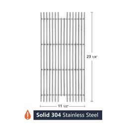 Hongso 23 1/4" SUS304 Stainless Steel Grill Grids Grates Replacement for Viking VGBQ 30" T Series, VGBQ 41" T Series, VGBQ 53" T Series, VGBQ300T VGBQ0302T VGBQ3002RT VGBQ4103RT VGBQ5323RE1 Gas Grill