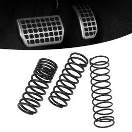 Pack of 3 Metal Black High-Strength Pedal Spring Kit Pedal Return Spring Upgrade Kit for G25 G27 G29 G920 Road Bike, #211