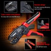Crimping Tool For Heat Shrink Connectors Kit AWG 22-10/600pcs Connectors