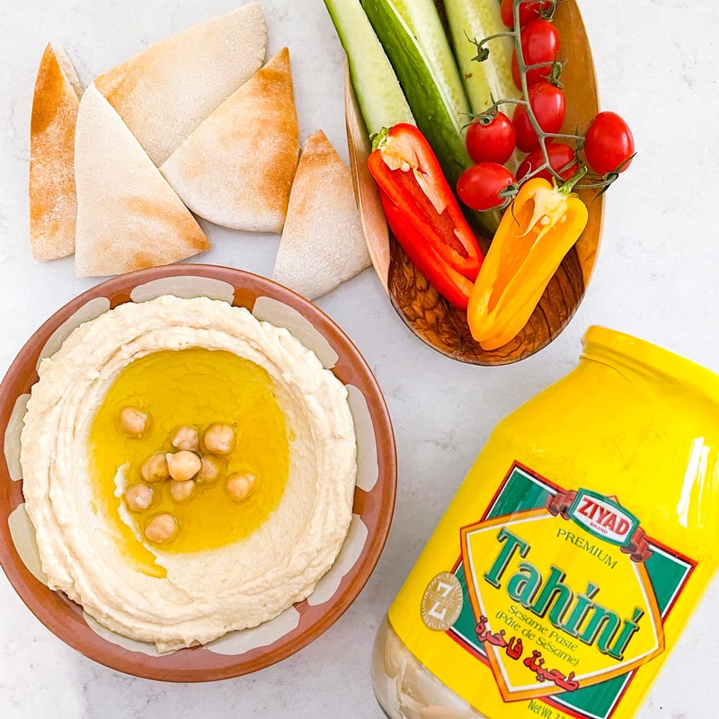 Ziyad Brand Tahini Sesame Paste, No Additives, No Preservatives, Perfect