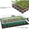 MIXC Seedling Trays Seed Starter Tray, 5-Pack Mini Propagator Plant