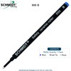 Schmidt 888 Blue Broad Rollerball Refill